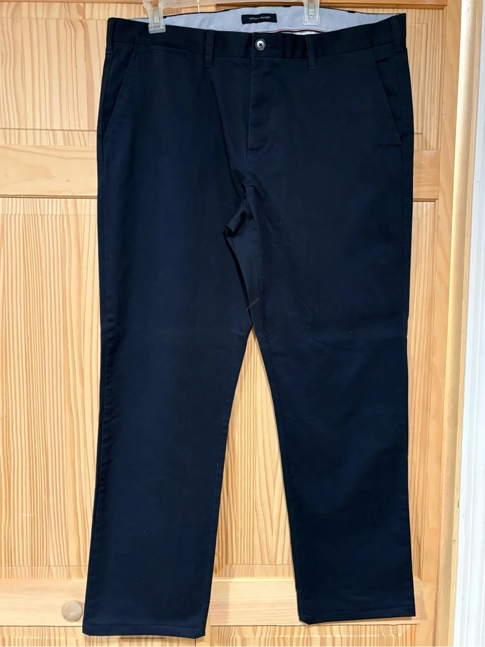 Tommy Hilfiger Men's Navy Blue Chino Pants